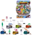 Auto pull back + znaki i dinozaury MIX - tantis.pl