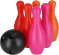 Kręgle plastikowe + akc. w pudełku NL021-1B MC - tantis.pl