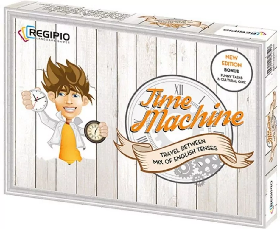 Game TIME MACHINE Travel between Mix of English tenses - tantis.pl