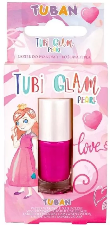 Lakier do paznokci. Tubi Glam. Różowy perłowy - tantis.pl