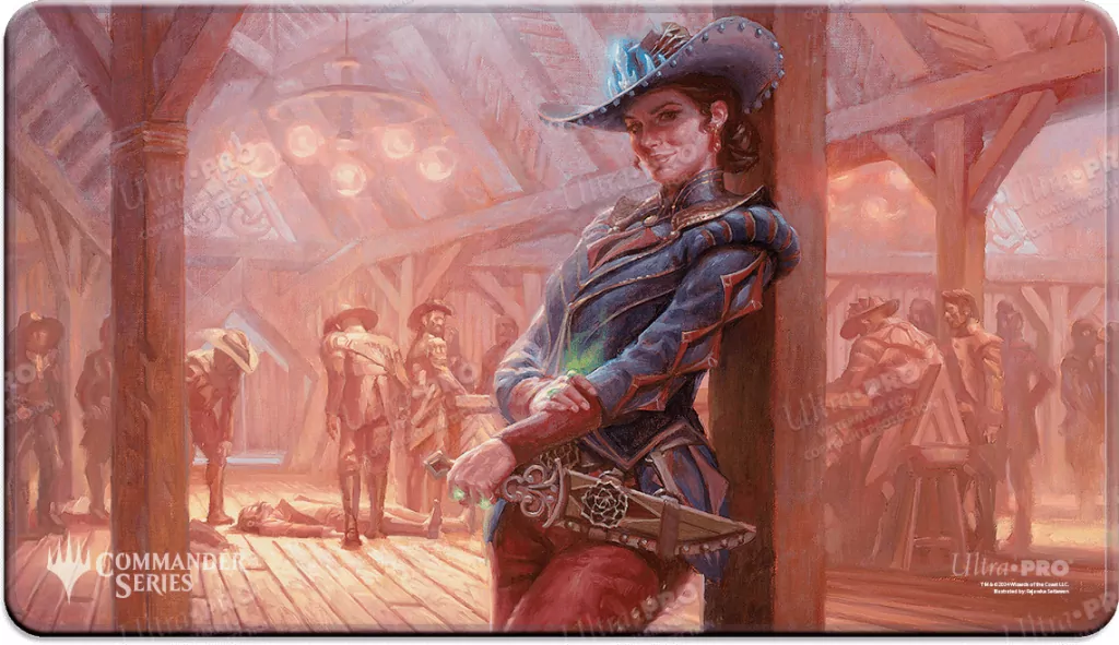 Ultra Pro: Magic the Gathering - Outlaws of Thunder Junction - Stitched Edge Playmat - Marchesa - tantis.pl