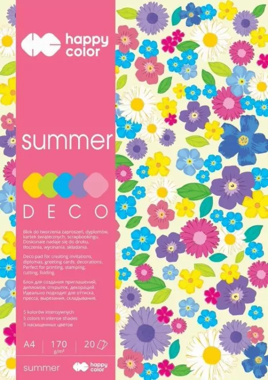 Blok A4/20K. Deco Summer - tantis.pl