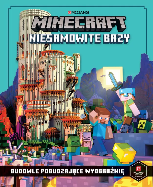 Minecraft. Niesamowite bazy. Budowle pobudzające wyobraźnię - tantis.pl