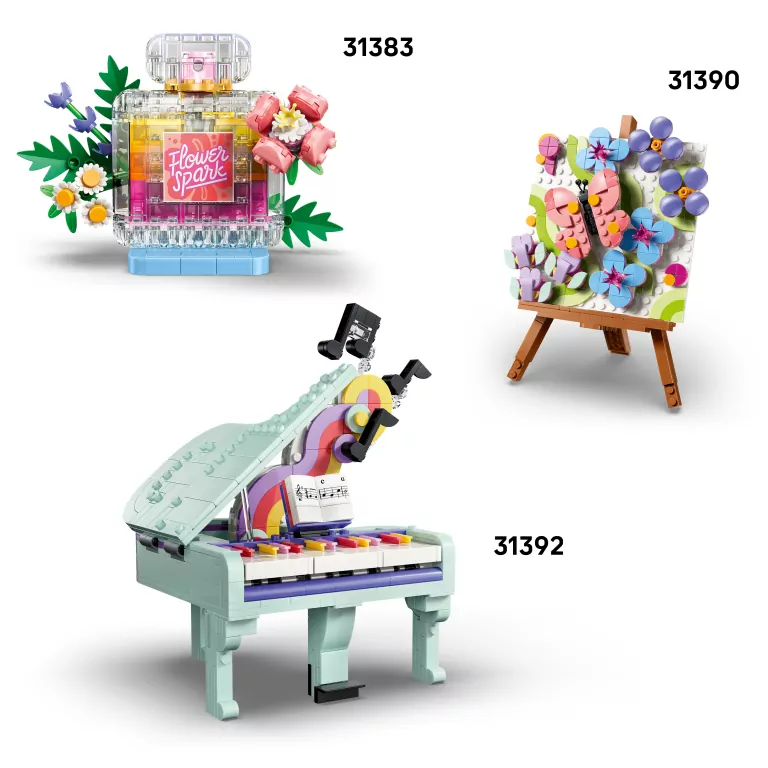 LEGO® Modna torebka ze schowkiem 31391 - tantis.pl