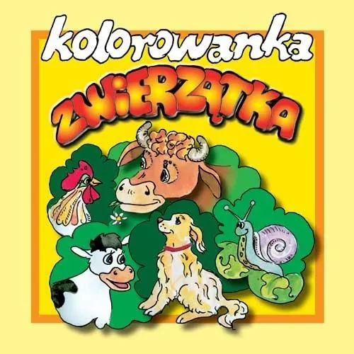 Zwierzątka. Kolorowanka - tantis.pl