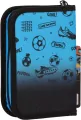 Coolpack, Piórnik jednoklapkowy bez wyposażenia Clipper - Game Over Gradient Blue (F076008) - tantis.pl