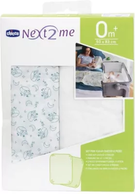 Prześcieradło do łóżeczka Next2me Foxy