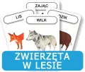 Zwierzęta w lesie. Rozwijamy mowę i myślenie - tantis.pl