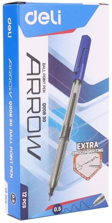 Pióro kulkowe Arrow 0,5mm niebieskie - tantis.pl