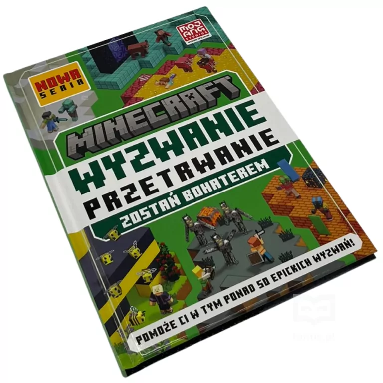Minecraft. Wyzwanie przetrwanie. Zostań bohaterem - tantis.pl