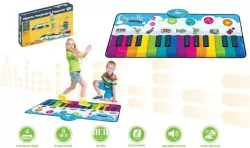 Mata pianinko tęczowe 120x46 cm