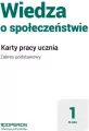 Wiedza o społeczeństwie 1. WOS. Zakres podstawowy. Szkoły ponadpodstawowe. Karty pracy - tantis.pl