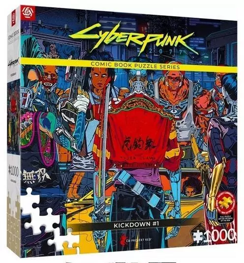 Puzzle 1000 Cyberpunk 2077 Kickdown - tantis.pl