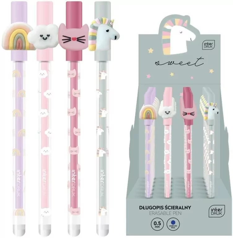 Długopis ścieralny Sweet (24szt) - tantis.pl