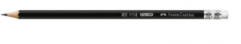 Ołówek 111/HB z gumką  FABER CASTELL - tantis.pl