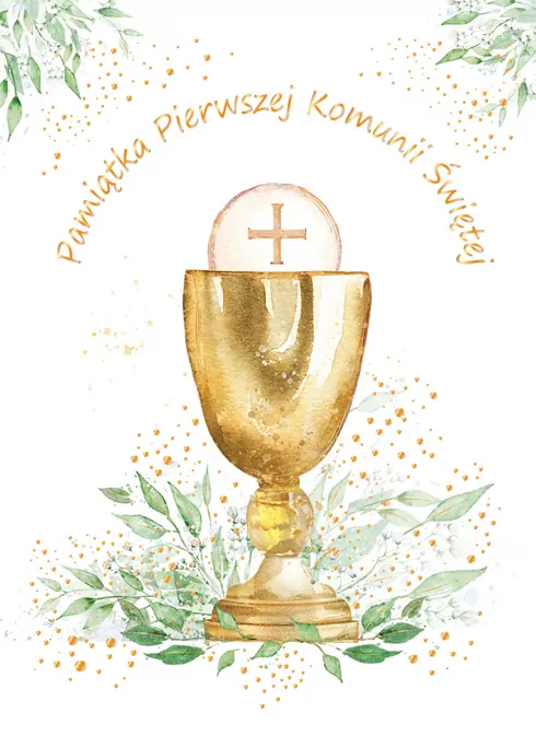 Karnet A5 Komunia. Eucharystia - tantis.pl
