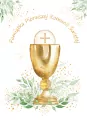 Karnet A5 Komunia. Eucharystia - tantis.pl