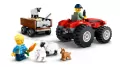 LEGO® Czerwony traktor z przyczepą i owcą 60461 - tantis.pl