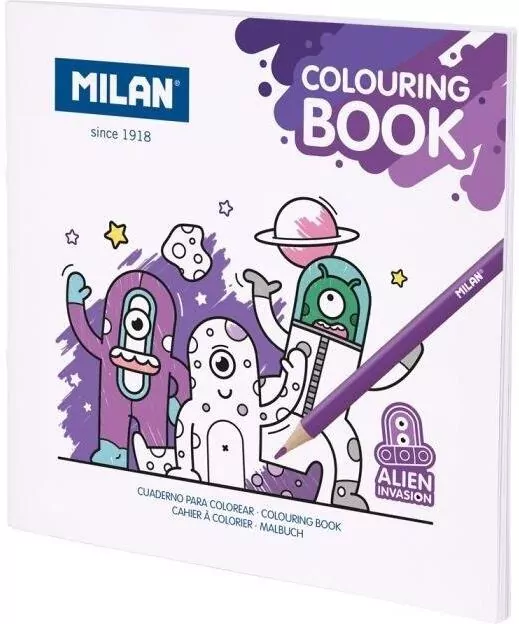 Kolorowanka Inwazja Obcych MILAN - tantis.pl