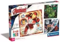 Clementoni. Puzzle 3x48. Super Kolor. The Avengers - tantis.pl