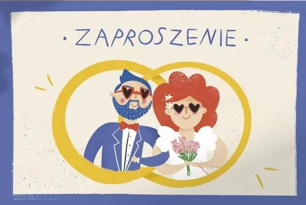 Zaproszenie Ślub (5szt) - tantis.pl