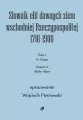 Słownik elit dawnych ziem wschodniej... T.1 cz.2 - tantis.pl