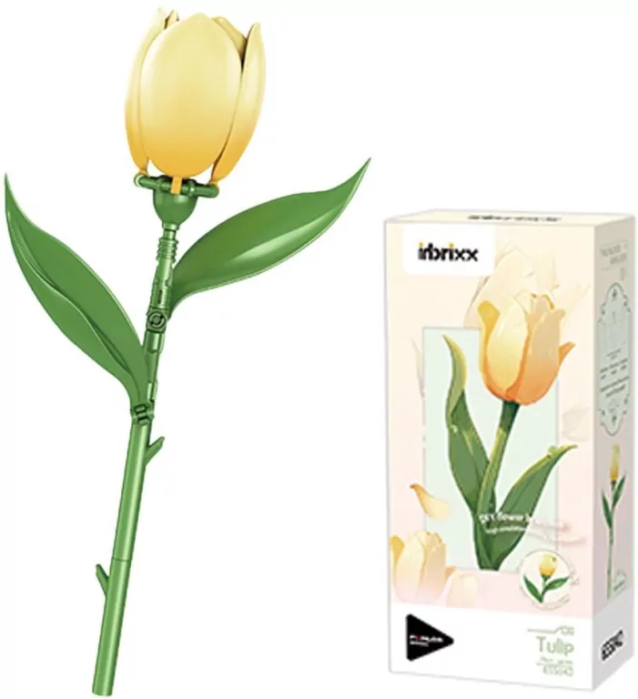 Klocki kwiatki Tulipan 41el - tantis.pl