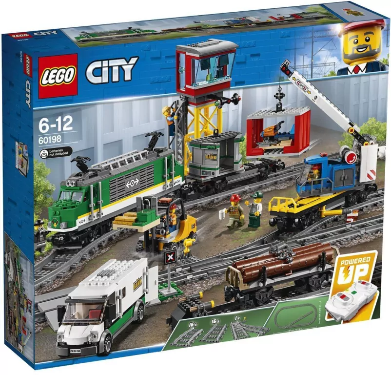 LEGO® City. Pociąg towarowy. 60198 - tantis.pl