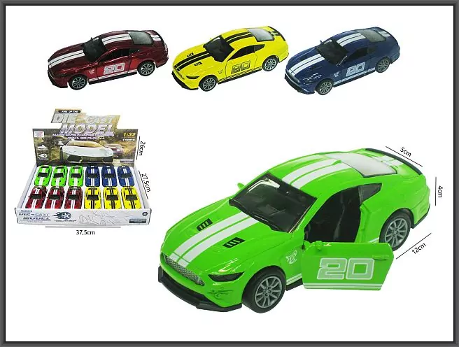 Auto sportowe 12cm z napędem, mix - tantis.pl