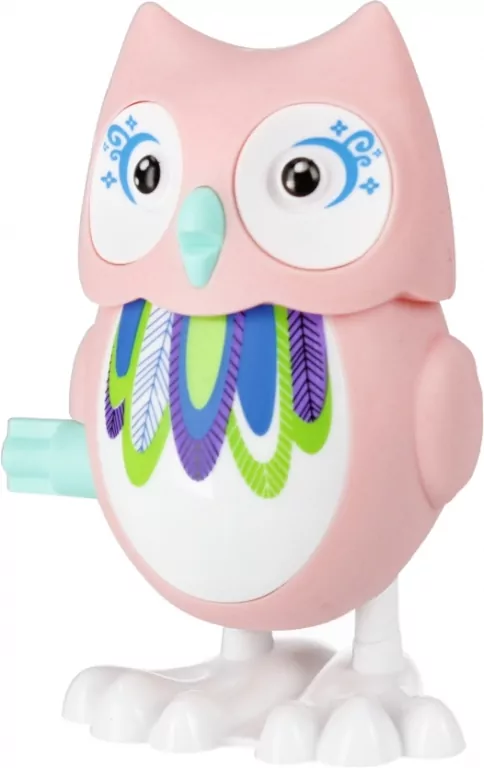 Zabawka nakręcana Sowa 10cm Mega Creative 531491 p16, mix cena za 1 szt - tantis.pl