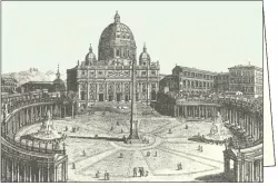 Karnet z kopertą. Basilica di San Pietro