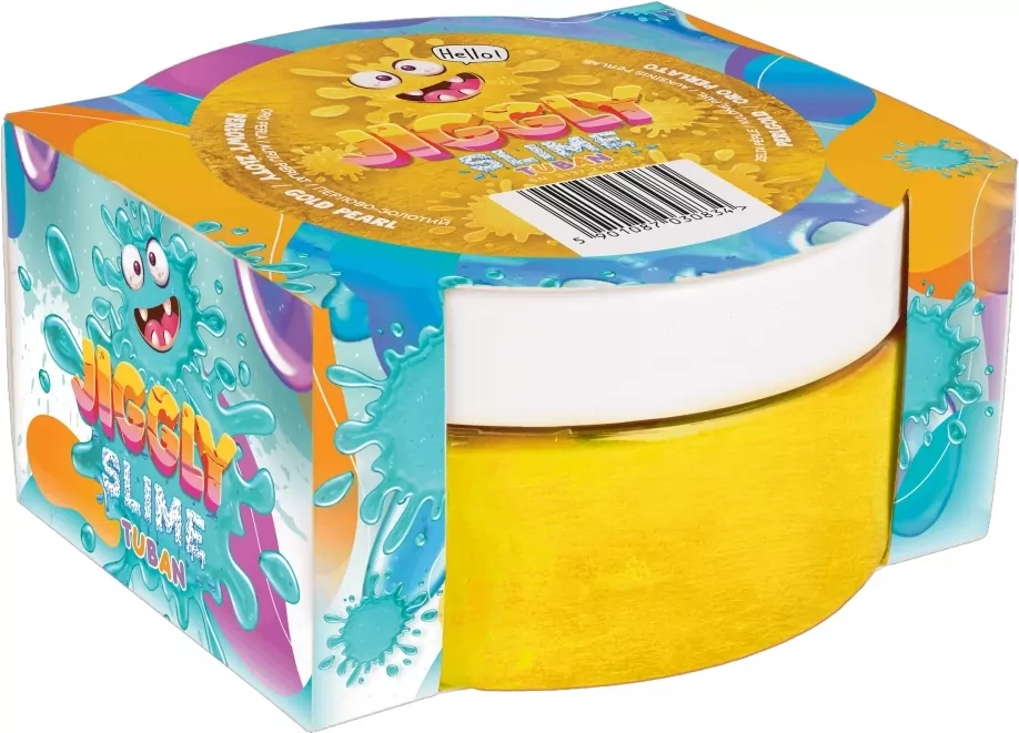 Jiggly Slime. Złoty perłowy 200g - tantis.pl
