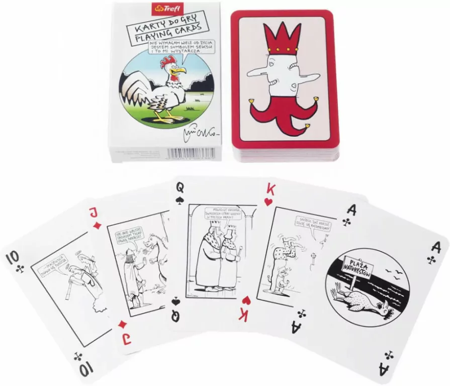 Karty do gry. Mleczko. 55 kart. - tantis.pl