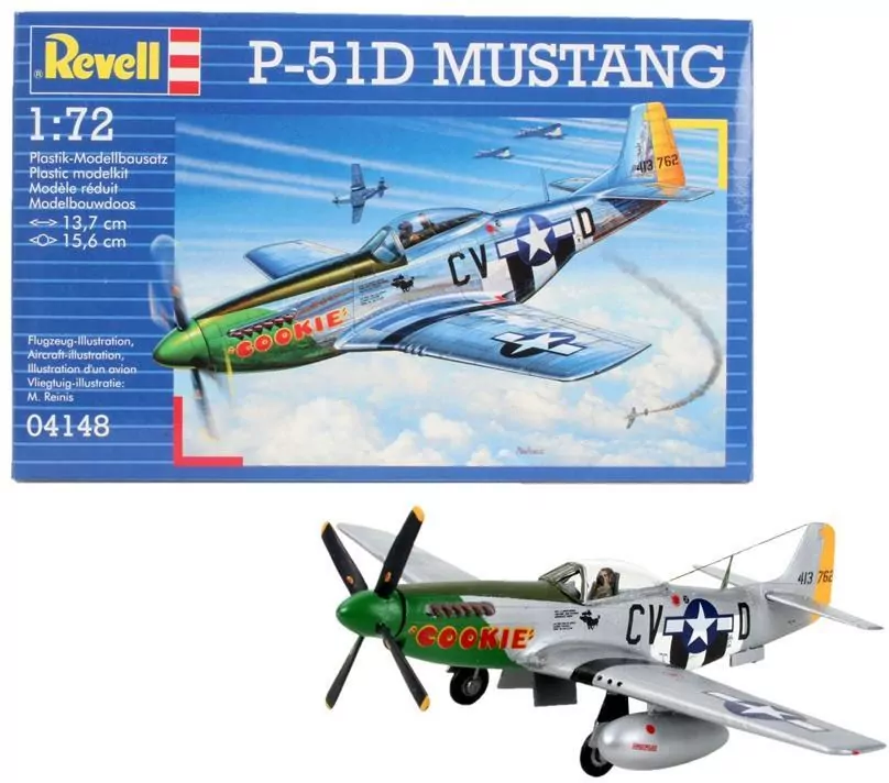 Samolot 1:72 04148 P51D Mustang  Revell - tantis.pl