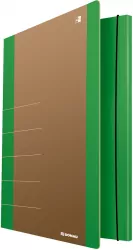 Teczka z gumką A4 zielona