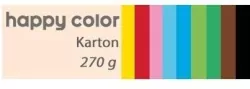 Karton kolorowy 270g B2 10 kolorów HAPPY COLOR