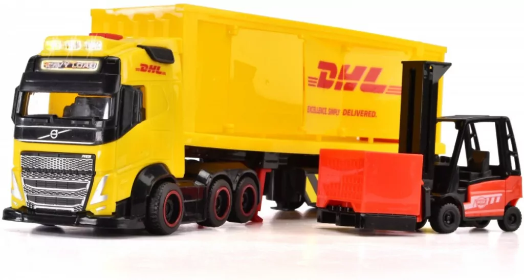 City ciężarówka z naczepą DHL 35cm - tantis.pl