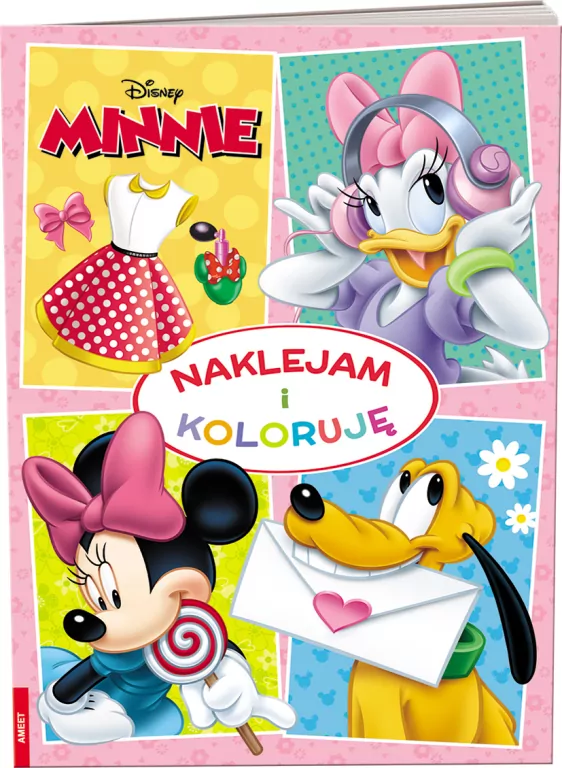 Minnie. Naklejam i koloruje - tantis.pl