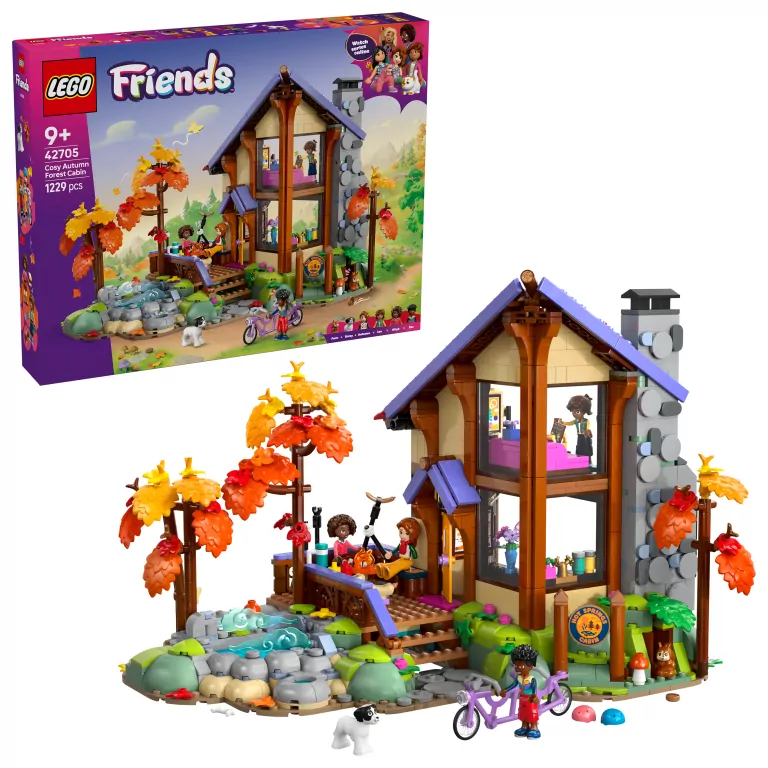 LEGO® Jesienna leśna chatka 42705 - tantis.pl