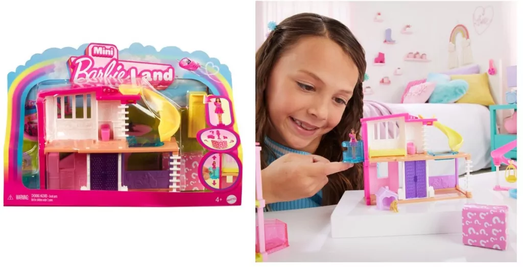 Barbie Mini BarbieLand domek - tantis.pl