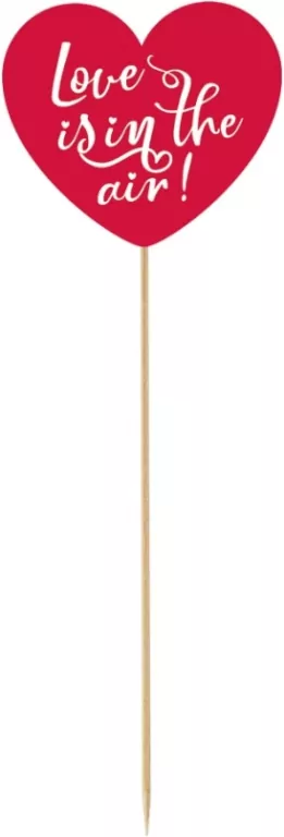 Dekoracja papierowa Love is in the air 10x30cm - tantis.pl