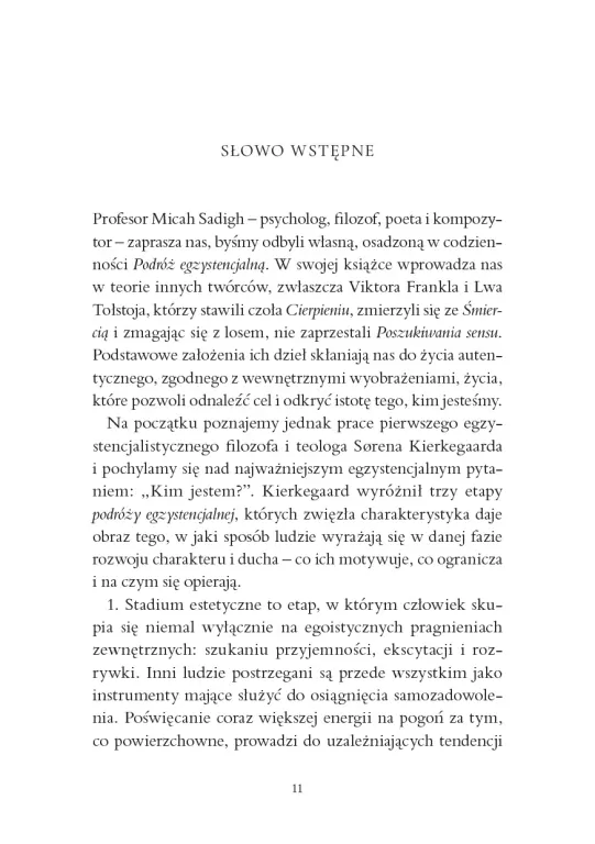 Podróż egzystencjalna - tantis.pl