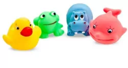 Zwierzątka do kąpieli 4 szt