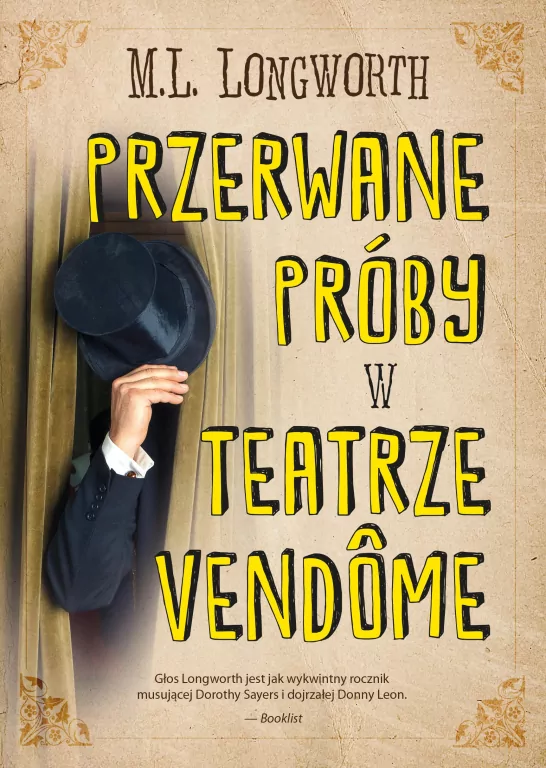 Przerwane próby w Teatrze Vendome. Verlaque i Bonnet na tropie. Tom 10 - tantis.pl