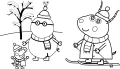 Peppa Pig. Kolorowanki naklejanki cz.2 - tantis.pl
