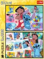 Puzzle 2x200 Wesołe życie Stitcha TREFL - tantis.pl
