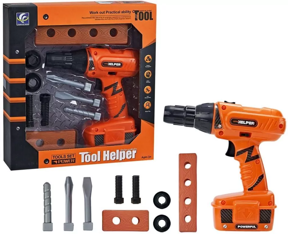 Wiertarka na baterie zestaw narzędzi - tantis.pl