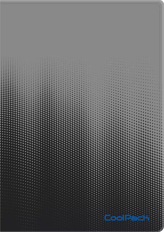 Teczka clear book A4 Coolpack Gradient 20 koszulek Grey - tantis.pl