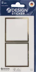 NAKLEJ RAMKA KWADRAT ZLO 80X160 4404 ZF B/C