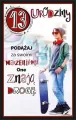 Kartka okolicznościowa. Urodziny 13 - tantis.pl